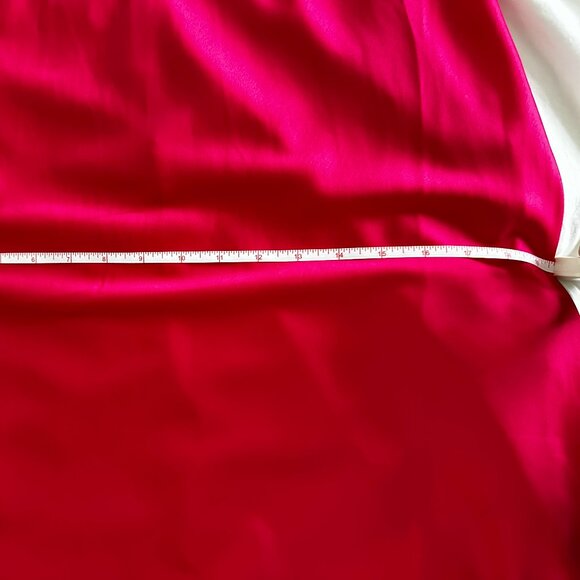 NEW Never Worn Dynamite Strappy Satin Midi Dress, Bright Rose, Size Medium - Picture 10 of 10
